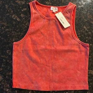 Red Crop top! Brand new, never worn, tags still on